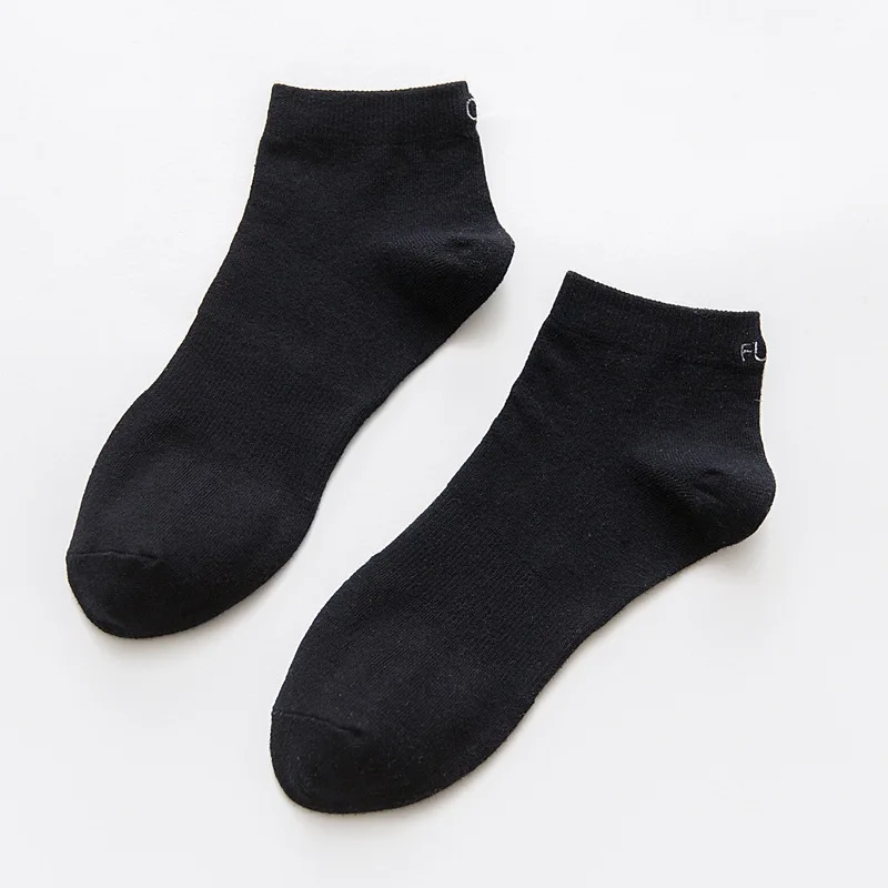 Для мужчин's короткие Дышащие Носки Low Cut невидимые носки, Слиперы удобные Письмо печати лодыжки мужчин/мужские носки