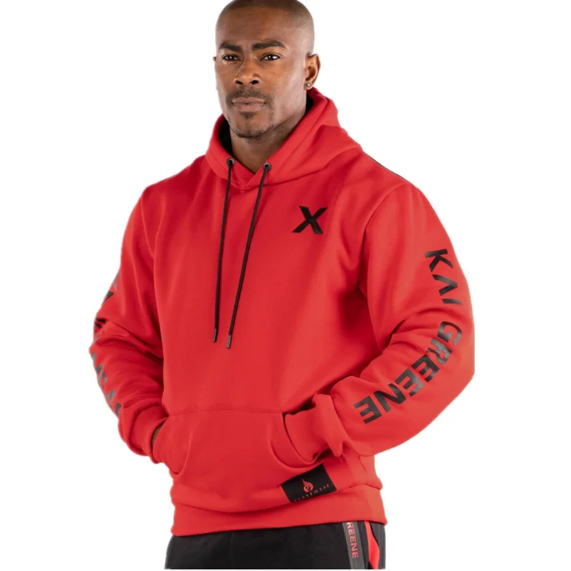 Mens Sports Suits Running Gym Tracksuit male (8)