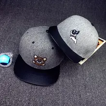 Конструкция маски Хип-Хоп Кепка мужчины и женщины Бейсбол snapbacks шапки-Йорк прохладный шаблон собаки абсолютно Регулируемый шляпа кость Gorras