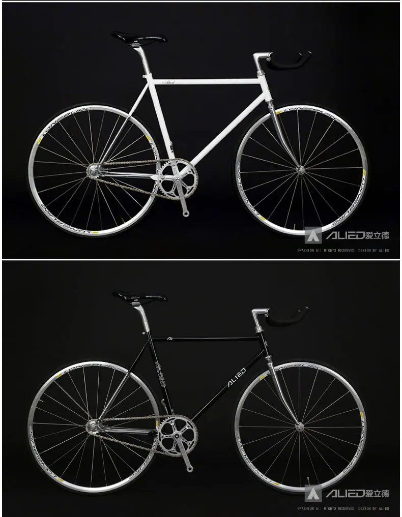 Flash Deal Fixed Gear bike  Chrome-molybdenum Steel frame  700C  Track  bicycle Single speed Bike 48cm 52cm  fixie bike vintage 9