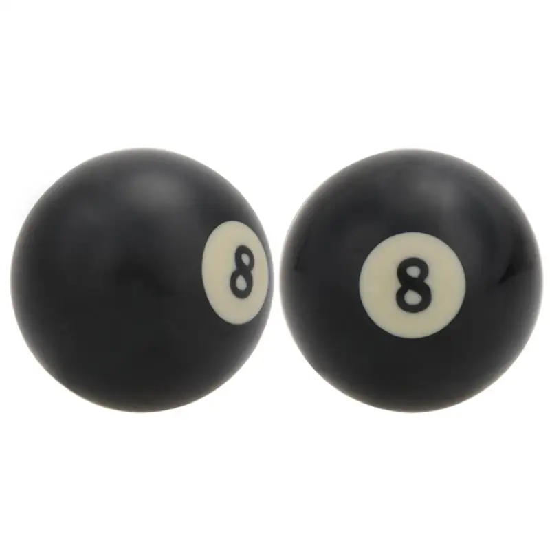 8 бильярдный Замена шара восемь мячей Стандартный обычный Размеры 2 1/4 ''черный 8 шар EA14 снукер бильярдные принаждежности
