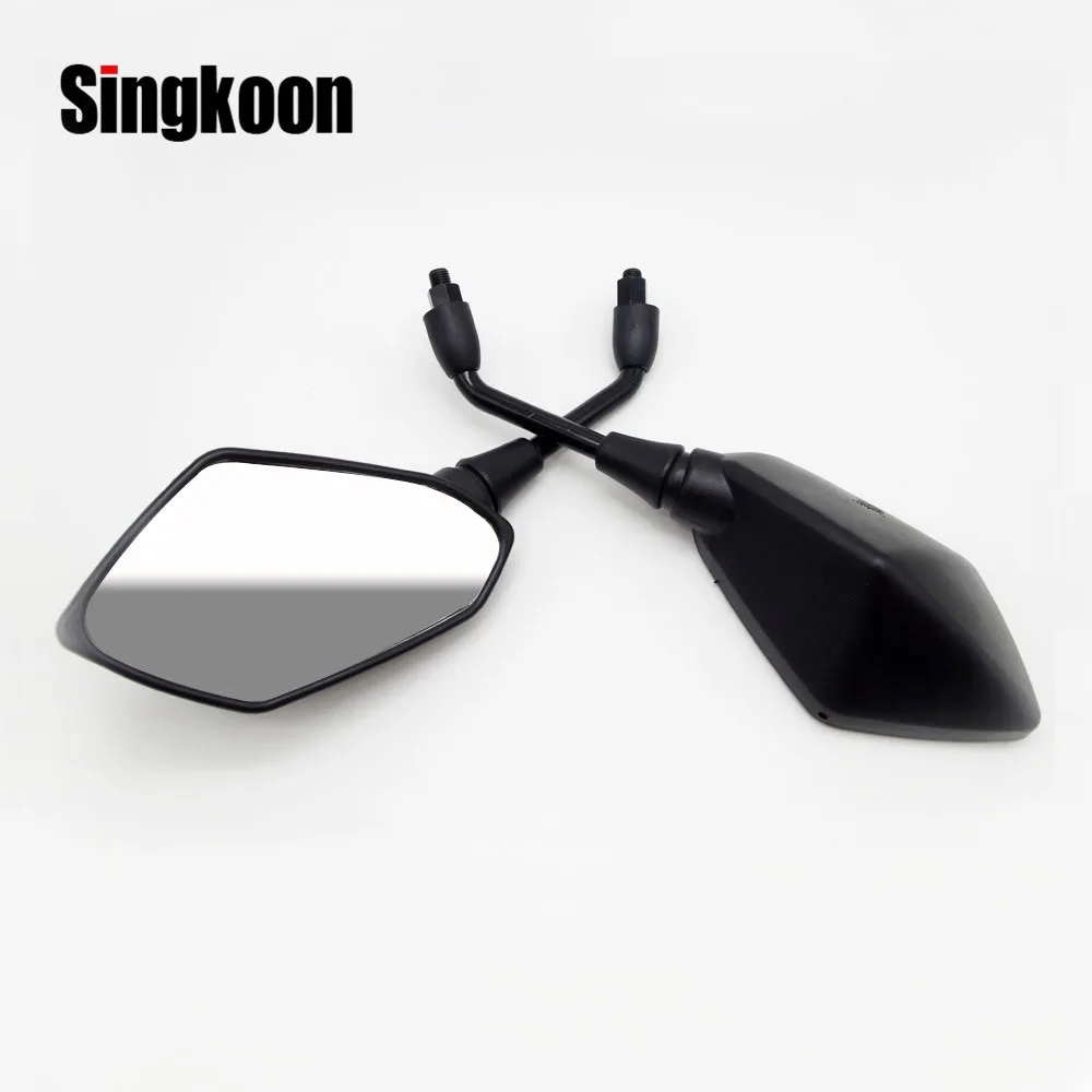 

FOR APRILIA RSV MILLE RSV4 1000 R RR Factory Universal 10mm Motorcycle Rearview Mirrors Black Scooter side retroviseur moto