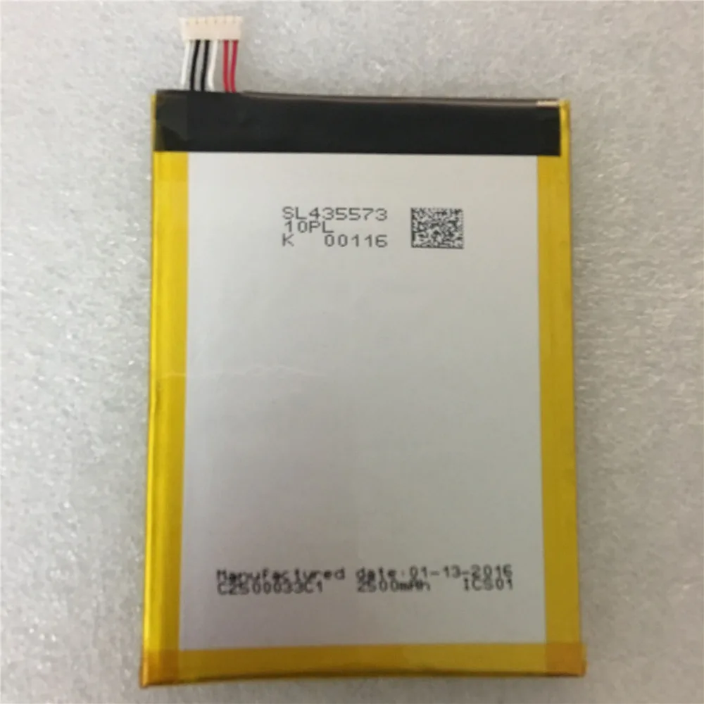 Аккумулятор 2500 мАч для ALCATEL one touch Pop 2/8008D scribe HD 6040D 6043D 7047 TCL Y710 Y900 TLp025A1 5054 6043 7043 7044