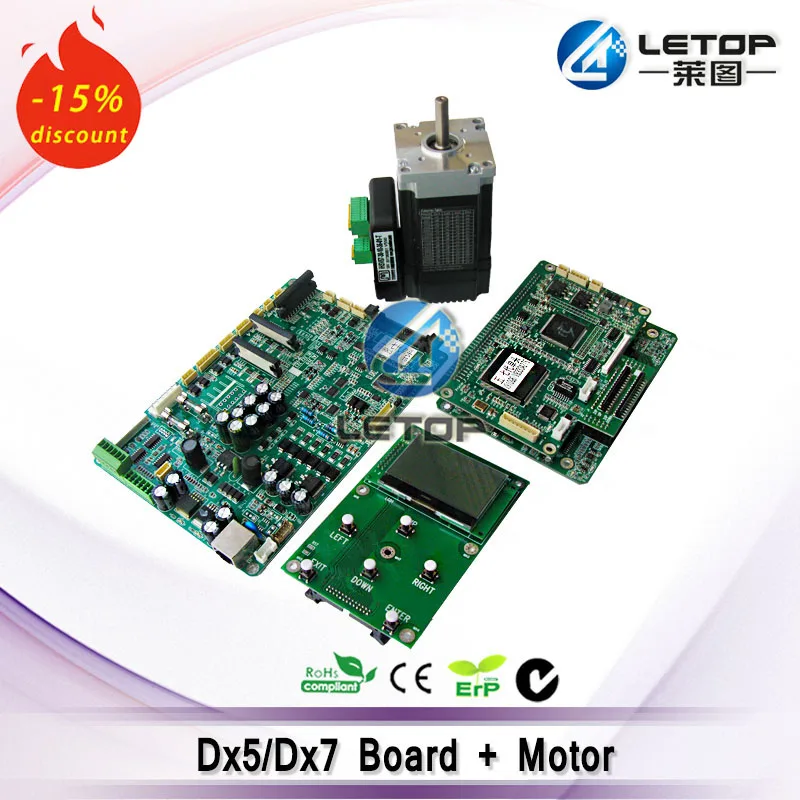 

DX5/DX7 mianboard+headboard+key board single head dx7 print head board with integrated motor