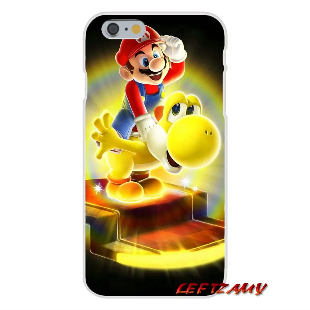 Супер Марио Bros Аксессуары чехлы для телефонов для iPhone X XR XS MAX 4 4s 5 5S 5C SE 6 6 S 7 8 Plus ipod touch 5 6 - Цвет: images 5