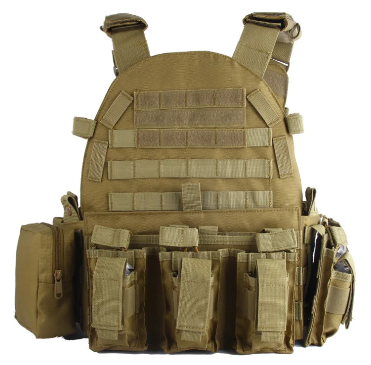 Surwish Plate Carrier модульное военное тактическое оборудование для страйкбола на открытом воздухе-Tan