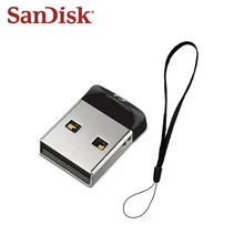 SanDisk CZ33 USB флеш-накопитель 16 ГБ 32 ГБ высокоскоростной USB 2,0 Мини u-диск карта памяти 64 Гб USB флешка