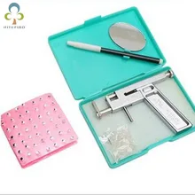 Продукты красоты серьги безболезненные ушные пирсинг ушные отверстия пистолет с 49 пар сережек LYQ