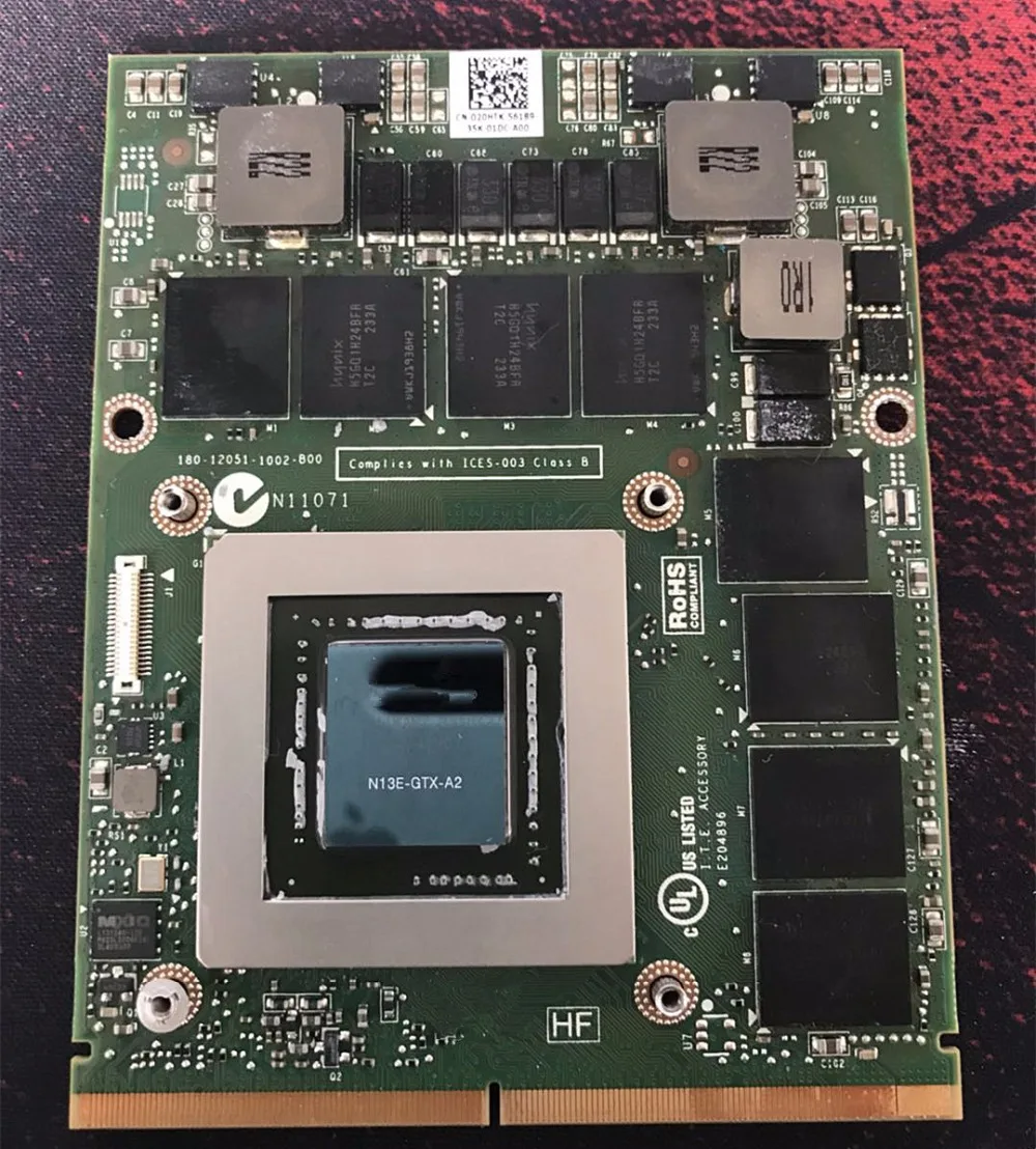 Оригинальная Видеокарта GTX 780M GTX780M 4G N14E A2 для Dell M17X R5 M18X R2 R3 R4 DDR5 дисплей