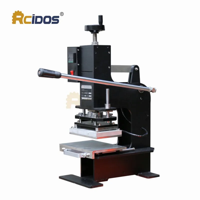 

ZY-180 Heave duty pressure hot foil stamping machine,23x15cm RCIDOS Creasing machine,marking press,embossing machine