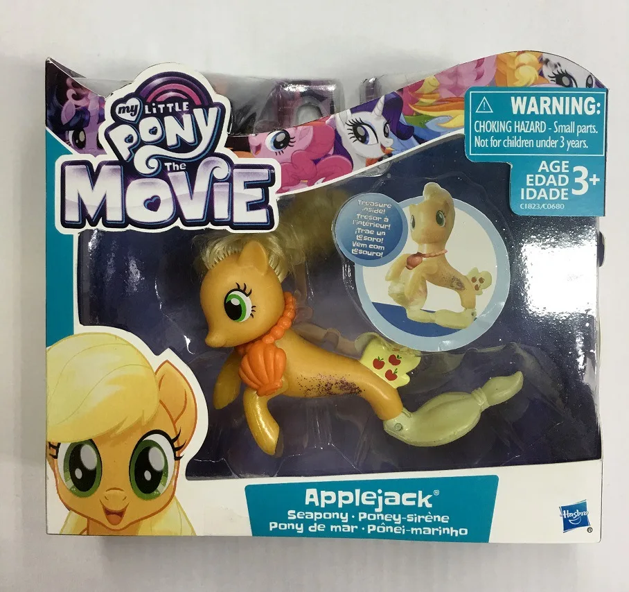 My Little Pony friendly Is Magic фильм серии музыкальная сцена набор Пинки Пирог принцесса Skystar C0684 подарки для девочек игрушка - Цвет: MERMAID L