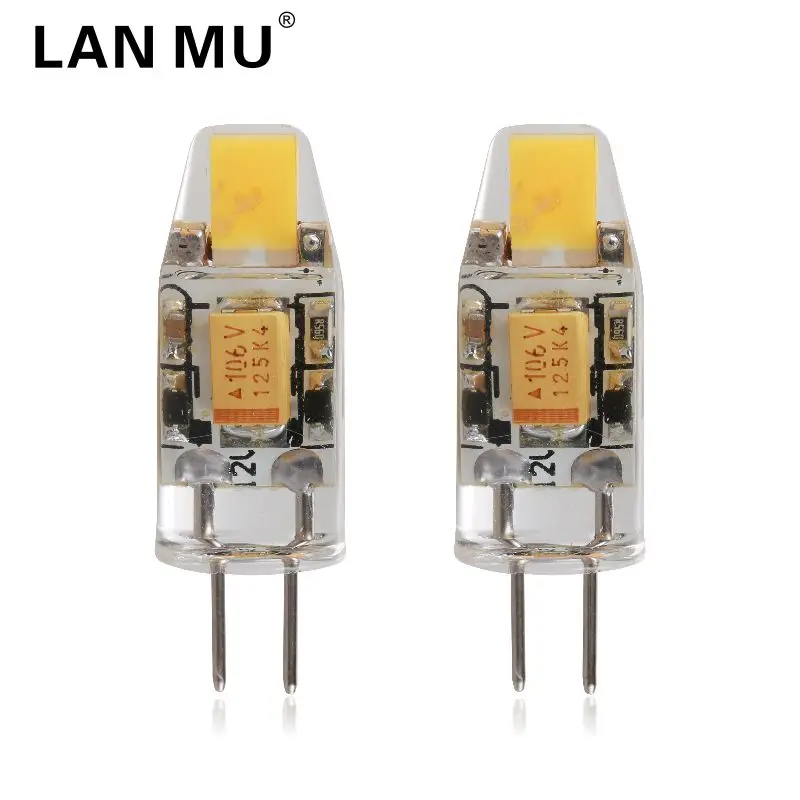 LAN MU G4 Светодиодный светильник COB 0705 диммер СВЕТОДИОДНЫЙ AC 12 В 3 Вт лампада 360 Угол