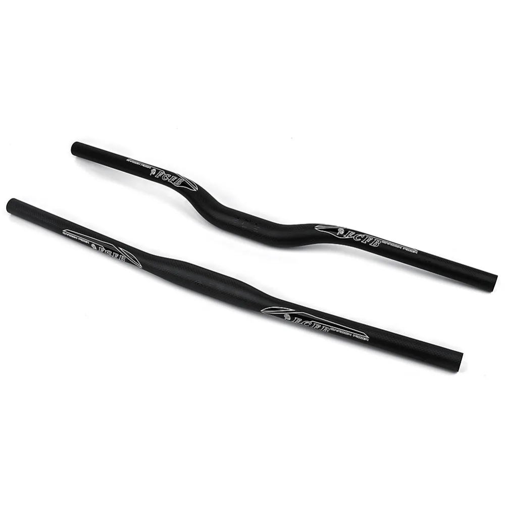 FCFB mountain handlebar MTB 3K matt + glossy sticker black carbon