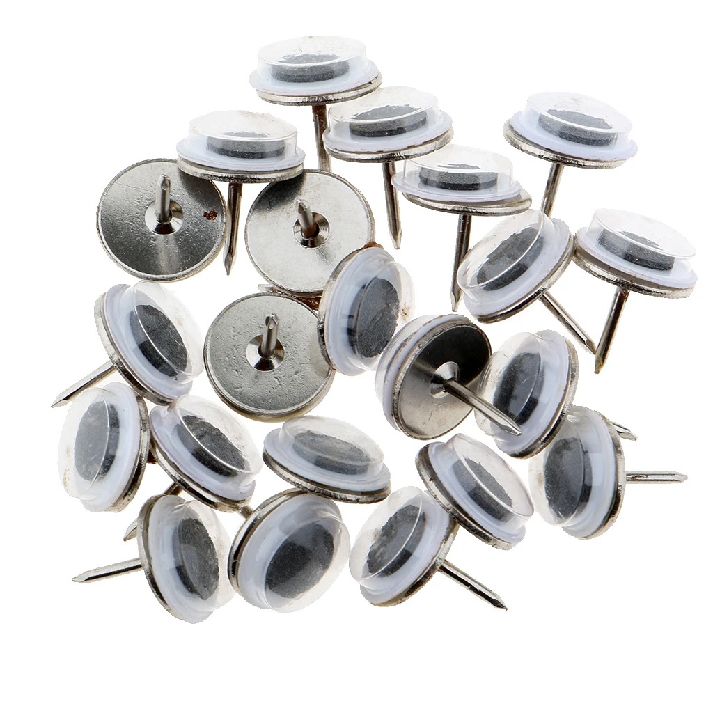 50pcs Wiggle Eyes Metal Brads Paper Fasteners for Scrapbooking Paper