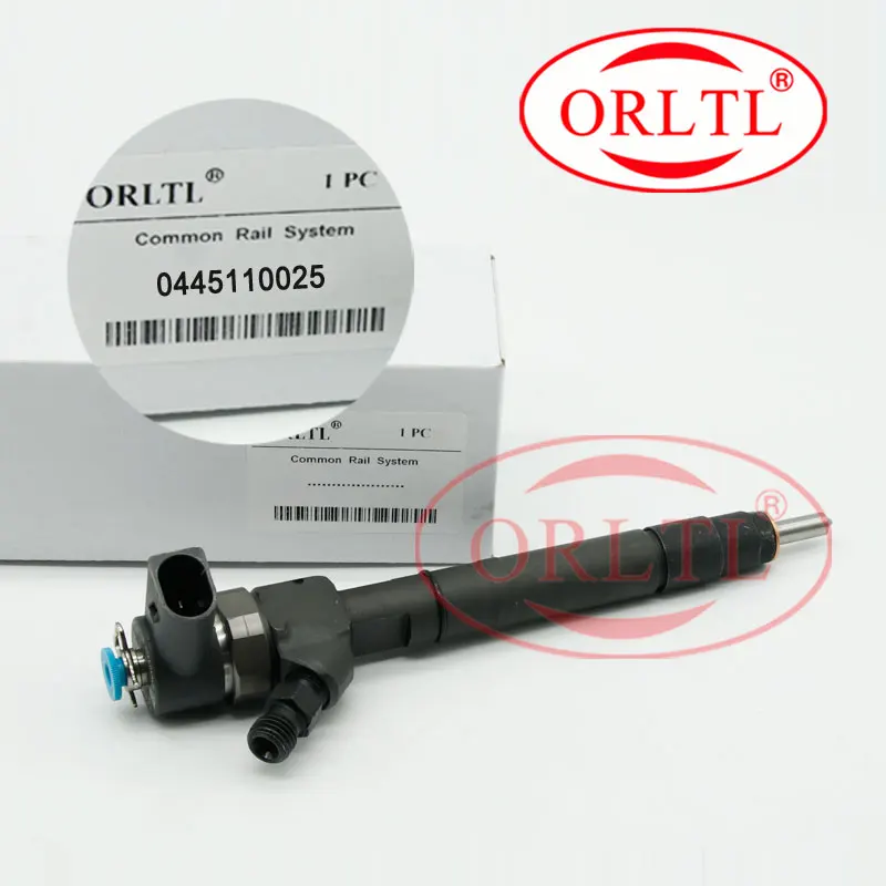 

ORLTL 0445110025 Common Rail Injector 0 445 110 025 Fuel Injection Diesel Oil Inyector 0445 110 025 For Mercedes C200
