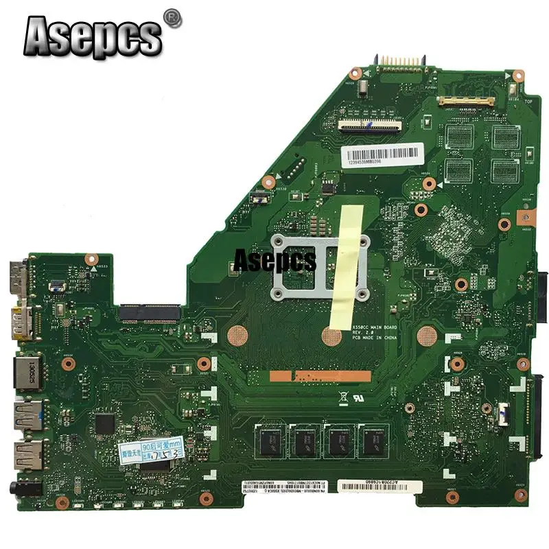 Asepcs X550CA материнская плата для ноутбука For Asus X550CC X550CL R510C Y581C X550C X550 тест