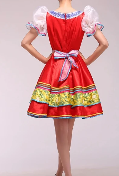 Классический традиционный русский костюм, танцевальные костюмы, платье, китайские танцевальные костюмы, детские костюмы для девочек, народные танцевальные костюмы для детей