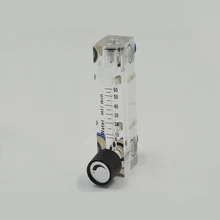 6-60 мл/мин. панель ПММА Тип Жидкость Поплавковый расходомер воды ротаметр расходомер с Управление клапана подходят 6 мм диаметр шланга трубы