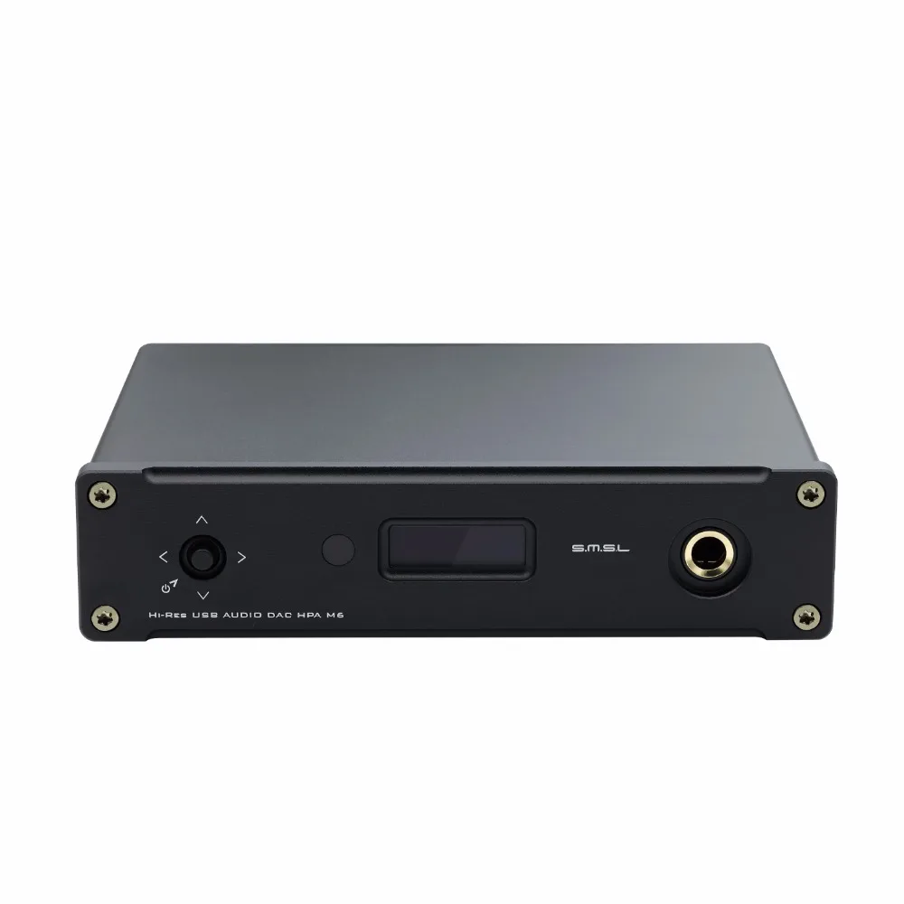 

Used products New SMSL M6 AK4452 Decoder Native DSD512 Asynchronous Multifunction with 32bit/768kHz USB Optical Coaxial Input