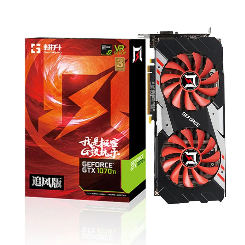 Fre доставка Gainward gtx1070Ti 8G 500 W 256bit цыплят игровая клавиатура 1683 МГц GDDR5 NVIDIA Графика