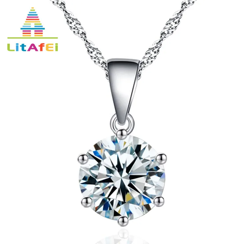 

Crystal Round Shape Necklace 9 Styles Pendant Jewelry Simple Trendy Style For Women Jewelry Fashion Gift