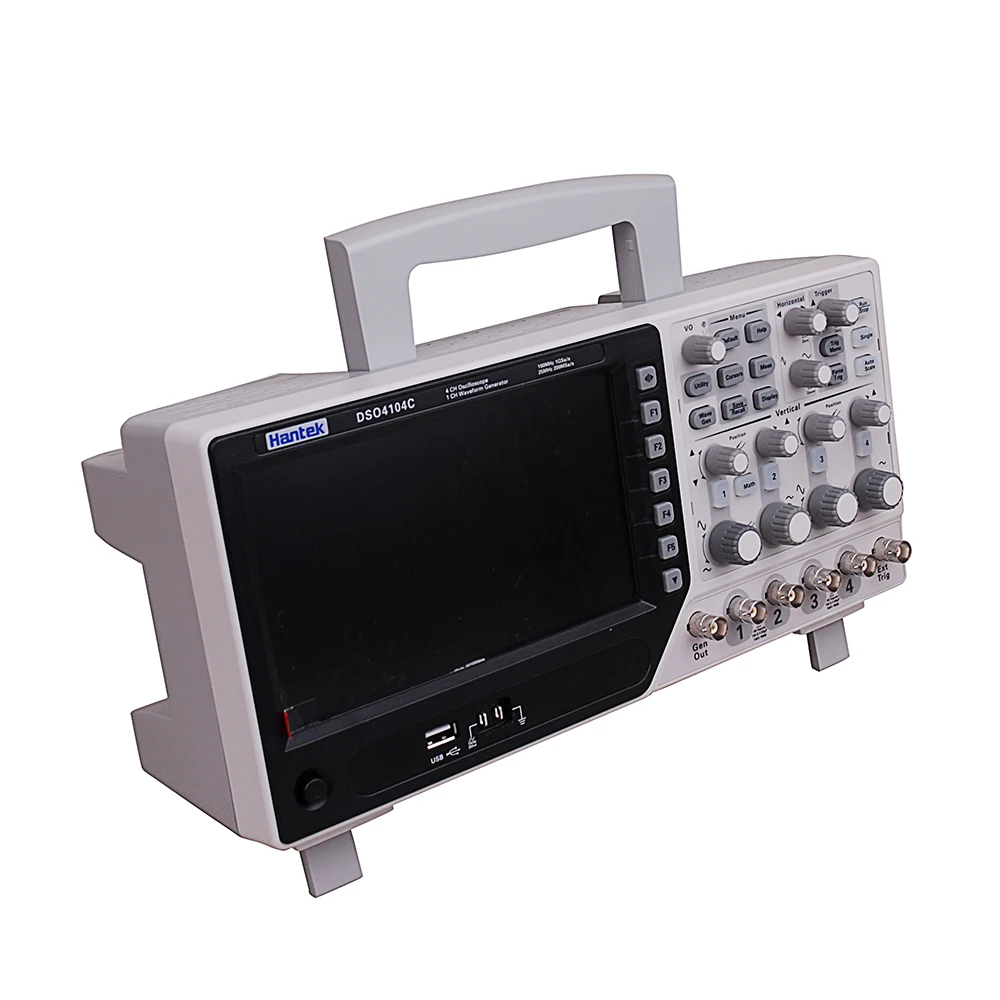 Hantek DSO4104C 100 МГц 4 канала 1GS/s EXT + AFG DVM Функция автоматического диапазона осциллограф
