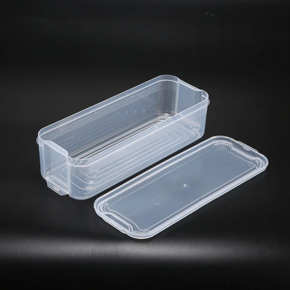 Коробка для хранения холодильник пластиковые прозрачные ящики ...