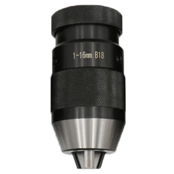 

SHGO HOT-Self Tighten Keyless Drill Chuck Mt2 B18 Shank Morse Taper 1-16Mm Mt3 B18 Mt4 B18 Light-Duty Hand Tightening Drill Ch