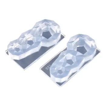 

1 Set 12-faceted Three-dimensional Beads DIY Handmade Silicone Mold Jewelry Pendant Crafts Making Soft Molds Accessories