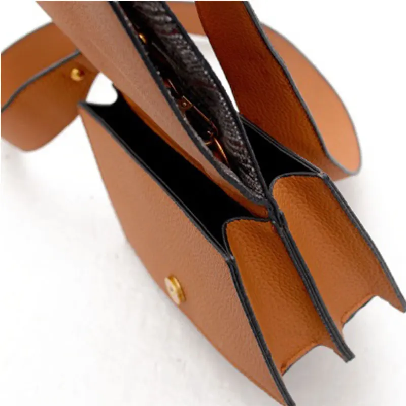 Cuoio Sacchetto Donne Messenger Elaborazione Nuove brown Borse Women Di Lana Dell'unità A Bag Arrivo Women A4132 Casual Tracolla Borsa Inverno Black Delle PrqgPpv