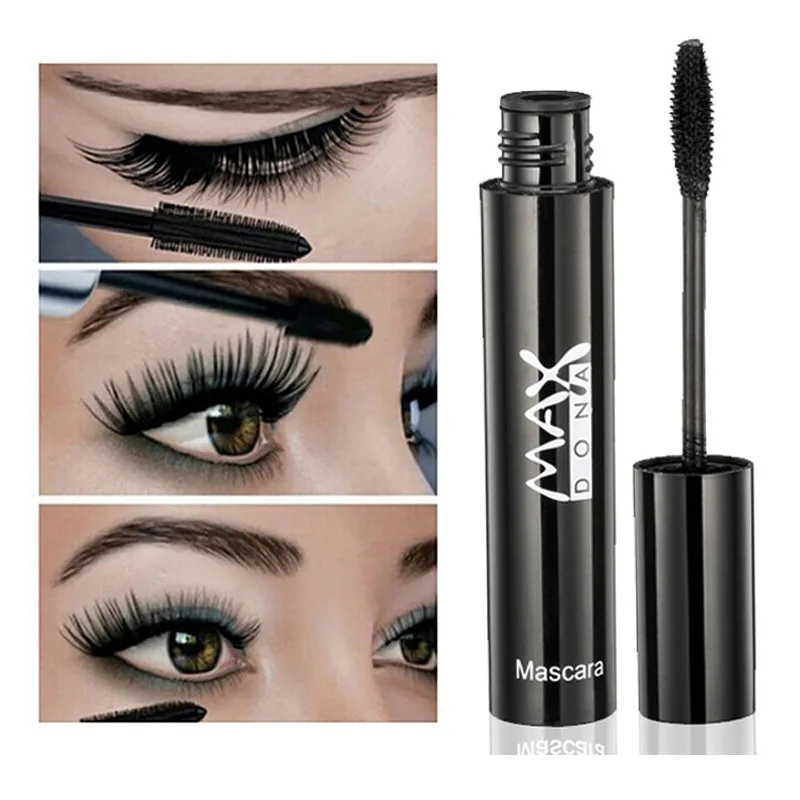 1PCS Natural Lengthening 3d Fiber Lashes Mascaras Black Thick Curling