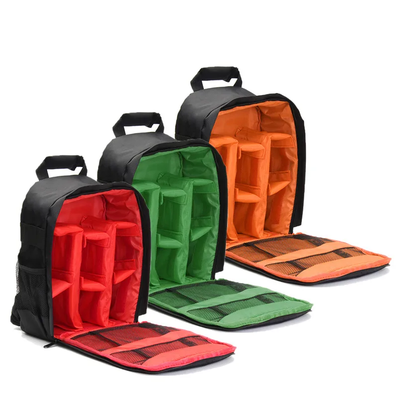 Waterproof font b Digital b font DSLR Photo Padded Backpack w Rain Cover Laoto Multi functional