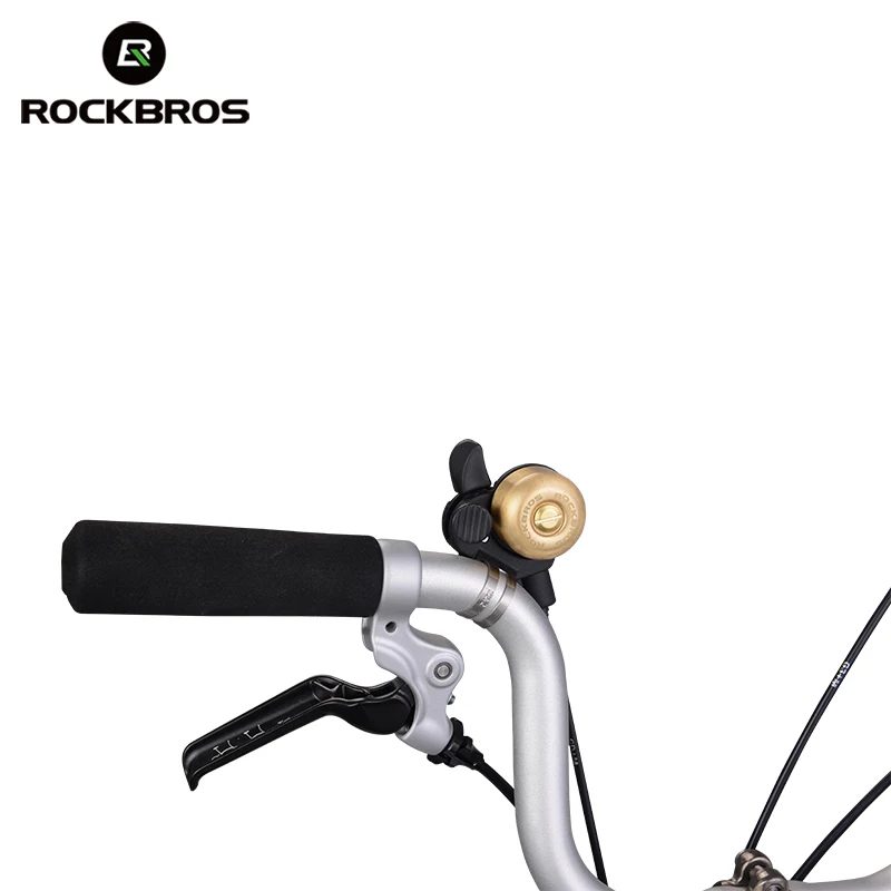 Велосипедный звонок Rockbros Brompton велосипедный Звонок на руль стальное кольцо в
