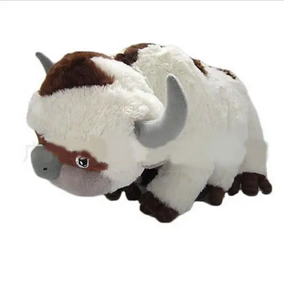 

2020 аниме Kawaii Avatar Appa & Tiger Мягкие плюшевые игрушки кукла 45 см