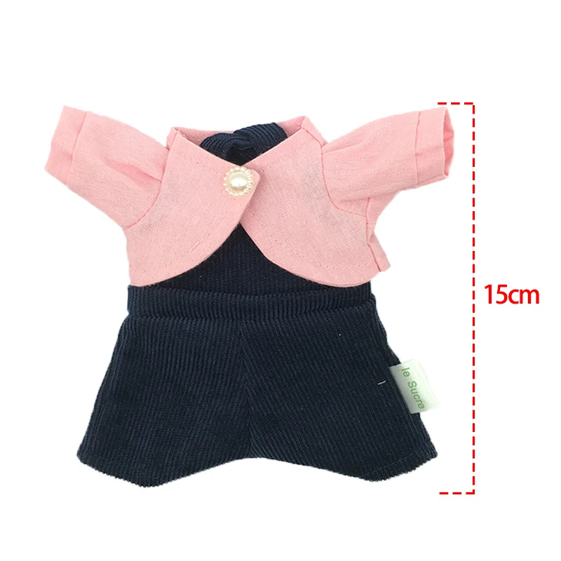 1pc Doll Clothes for 30cm Bunny Rabbit Plush Toys Floral Skirt Sweater Cloak Suit Accessories for 1/6 BJD Dolls Gifts for Girls 12