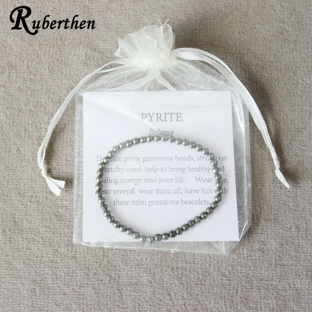 سوار روبيرثين لليوغا ، معصم مالا ، أحجار كريمة صغي...