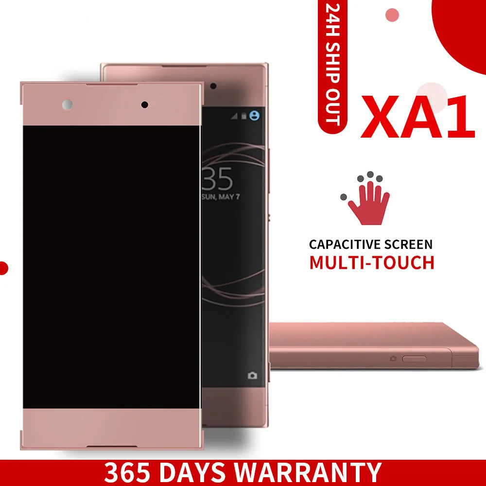

For SONY Xperia XA1 XA 1 G3116 G3121 G3123 G3125 G3112 Full Touch Screen Digitizer Sensor Glass + LCD Display Panel Assembly