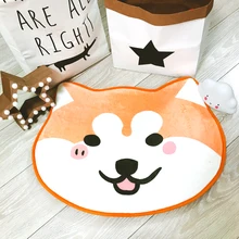 Милый ковер для животных японский Шиба ину спальня гостиная домашний Противоскользящий коврик