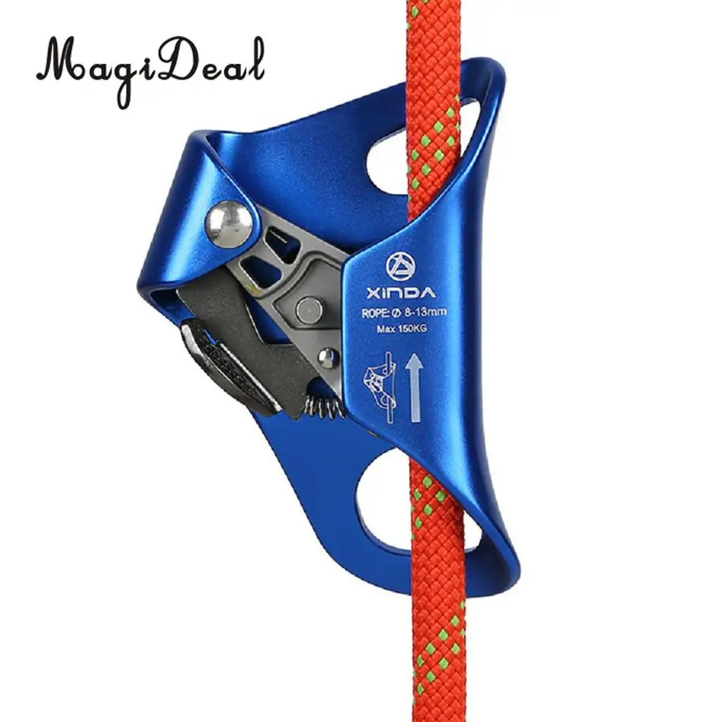 Chest Ascender Climbing Rescue Rappelling Arborist for 8-13mm Rope