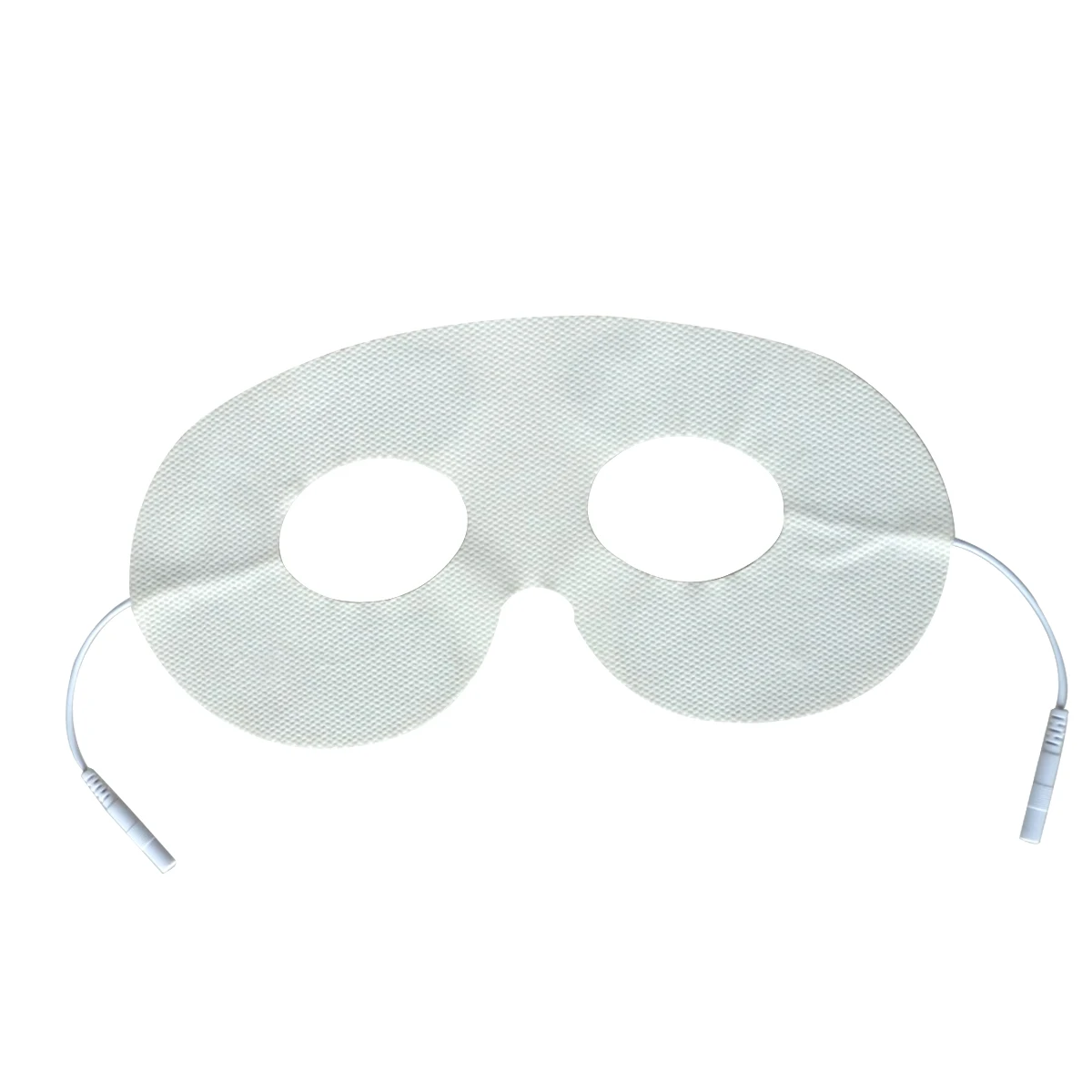 10Pcs/lot TENS Electrode Pads Eyes Massage Reduce Eye Wrinkles Digital Therapy Machine Massager With Plug Hole 2.0mm