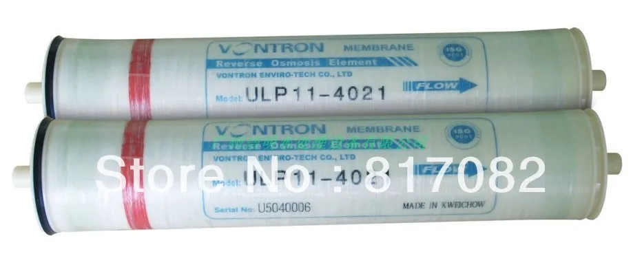 В продаже VONTRON обратного осмоса мембраны ультра низкого давления RO мембраны ULP11-4021