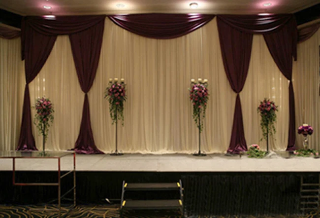 Curtain Decorations For Weddings