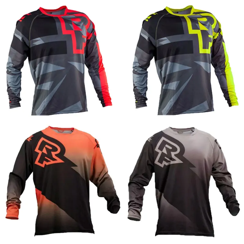 

Hot Sale Motocross T-Shirt Men Off-road Motorcycles Jersey Motorbike Clothes Breathable Cycling Jersey Knitted Dirt MOTO Shirt