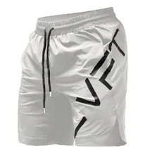 Новинка, мужские шорты для занятий фитнесом, мужские шорты для бега, тонкие быстросохнущие шорты для бодибилдинга, кроссфита, упражнений, бега