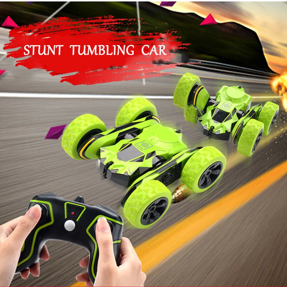 

RC Cars Stunt tumbling car handle control 2.4GHz stunt drift deformation off-road vehicle car 360 degree rotating children toy