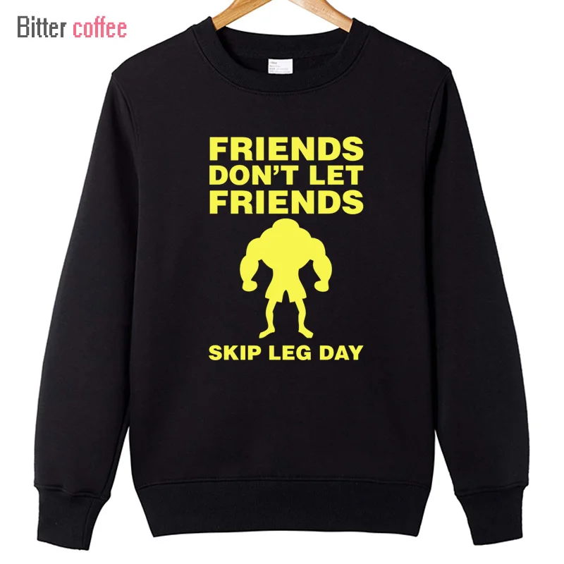 Automne Et Hiver Nouveau Ne Pas Sauter Jambe Jour Drole Citation Hommes Decontracte Pour Hommes Vetements Hommes Sweats A Capuche Xs Xxl Aliexpress