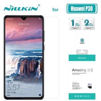 

Nillkin Huawei P30 Glass Amazing H+ Pro Tempered Glass Screen Protector Ultra-Thin for Huawei P30 Nilkin 2.5D Protective Glass