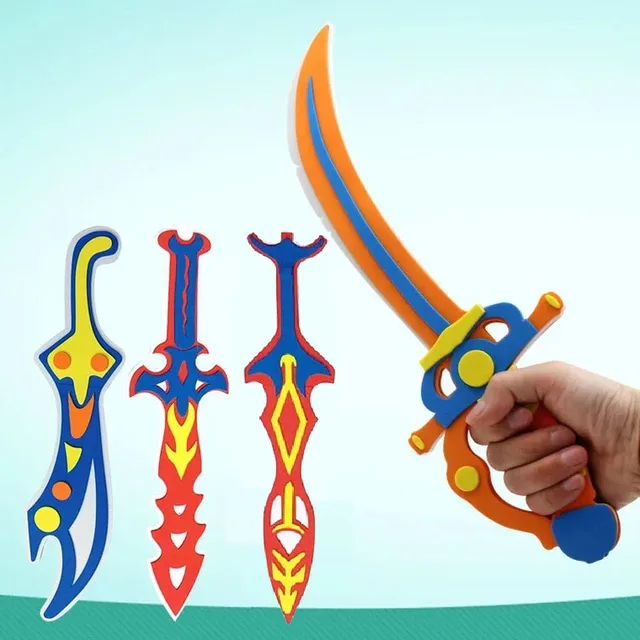 Eva Sword Knife Diy Foam Toy Handmade Birthday Party Kids Gifts