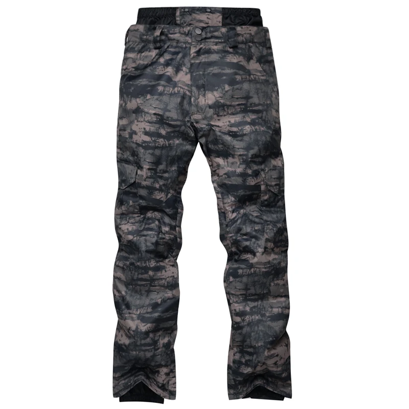 black camo ski pants