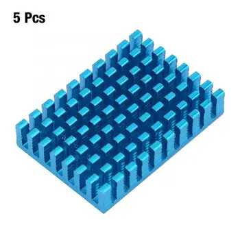 

5pcs P28*8*40-Bu Aluminum Blue Heat Sink Chip Cooling Fin